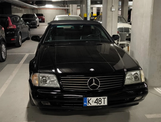 Mercedes-Benz SL cena 92900 przebieg: 117000, rok produkcji 2000 z Kraków małe 781